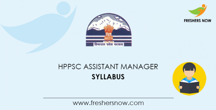 HPPSC Assistant Manager Syllabus