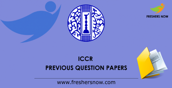 ICCR APO Previous Question Papers