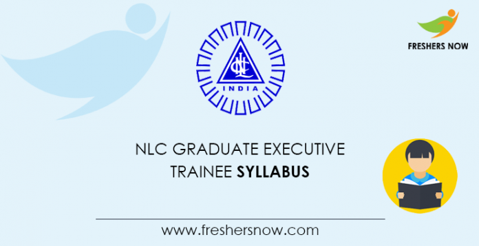 NLC Graduate Executive Trainee Syllabus