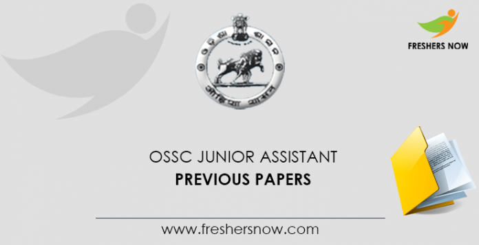 OSSC Junior Assistant Previous Question Papers