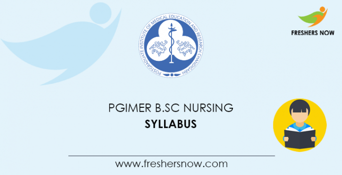 PGIMER B.Sc Nursing Syllabus