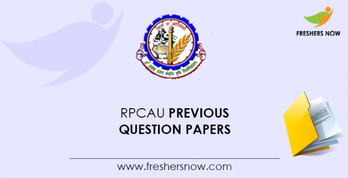 RPCAU LDC Previous Question Papers