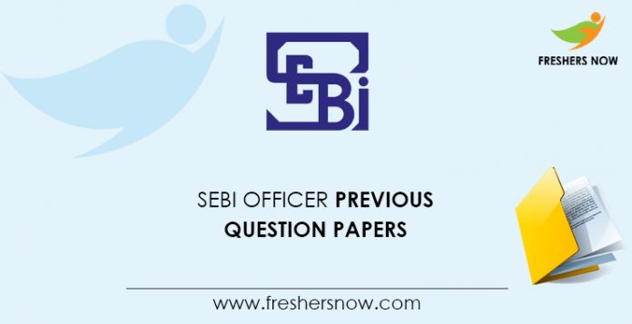 SEBI Officer Previous Question Papers