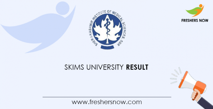 SKIMS University Result