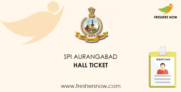 SPI Aurangabad Hall Ticket