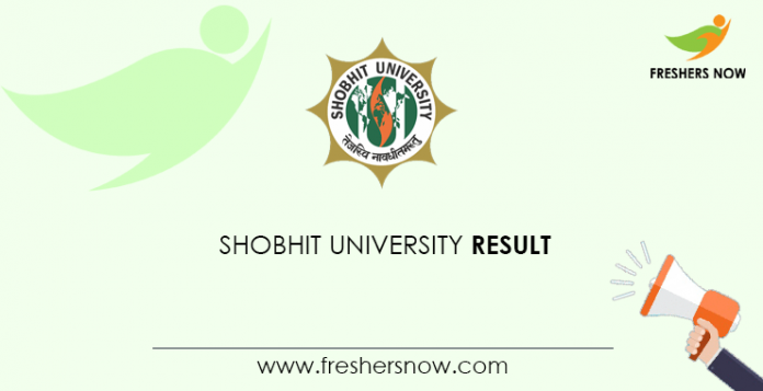 Shobhit University Result