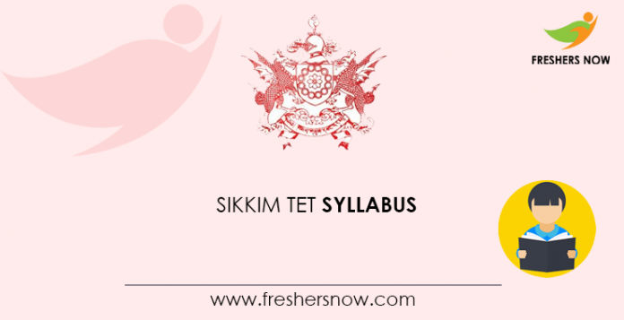 Sikkim TET Syllabus 2020