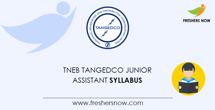 TNEB TANGEDCO Junior Assistant Syllabus
