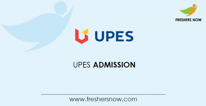 UPES Admission 2020