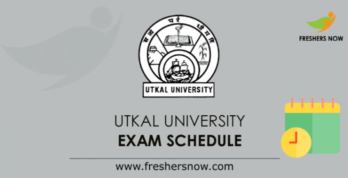 Utkal University Exam Schedule