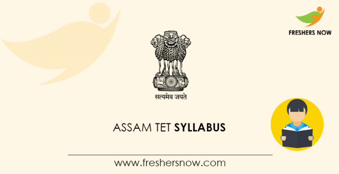 Assam TET Syllabus