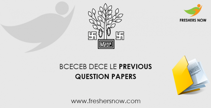 Bihar DECE LE Previous Question Papers