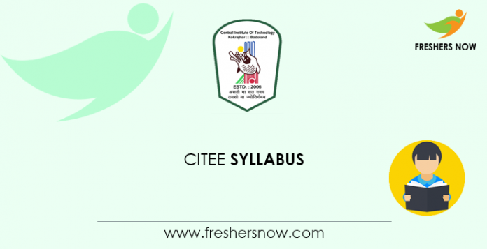 CITEE Syllabus