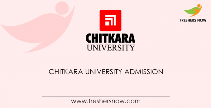 Chitkara University Admission