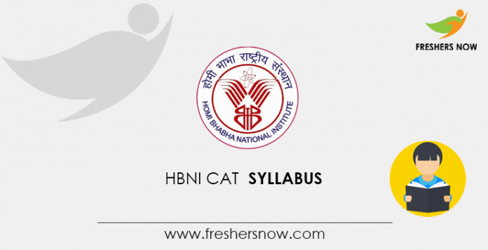 HBNI CAT Syllabus