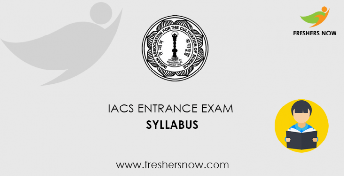 IACS Syllabus