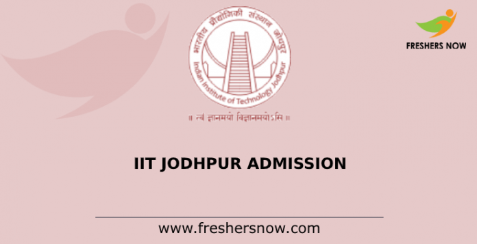 IIT Jodhpur Admission 2020