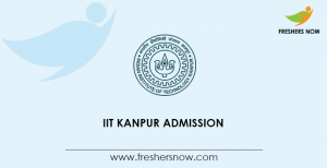 IIT Kanpur Admission 2020 | PG Application Form (Extended), Eligibility