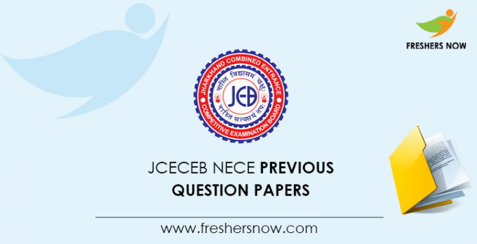 JCECEB NECE Previous Question Papers