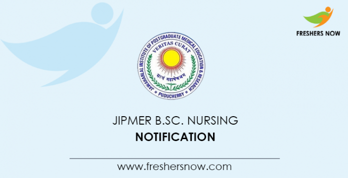 JIPMER B.Sc Nursing 2020