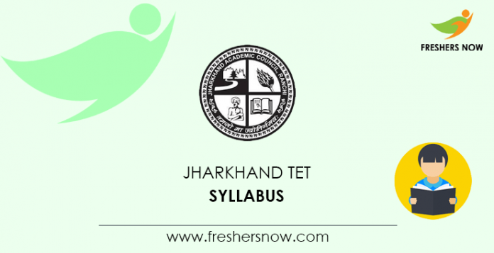 Jharkhand TET Syllabus