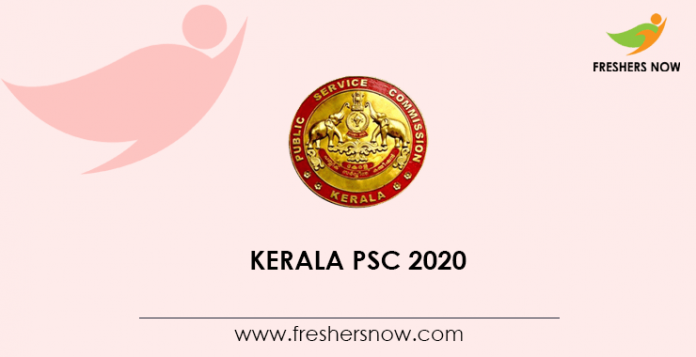 Kerala PSC 2020-21