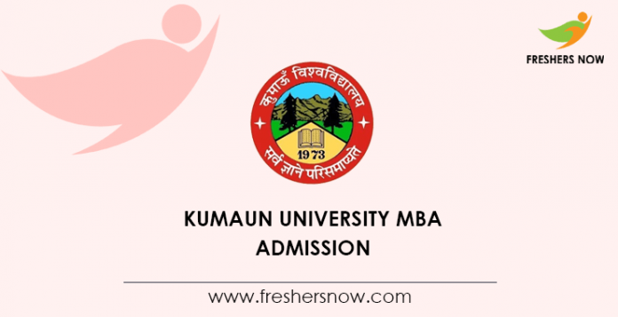 Kumaun University MBA Admission