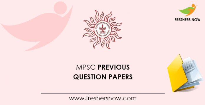 MPSC Previous Question Papers