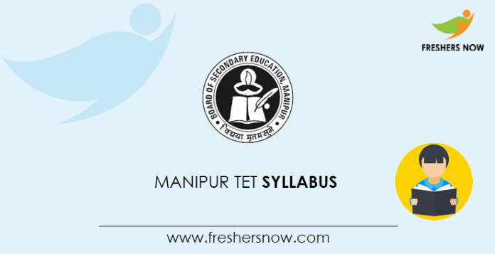 Manipur TET Syllabus
