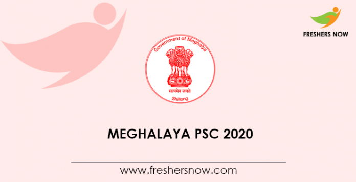 Meghalaya PSC 2020-21