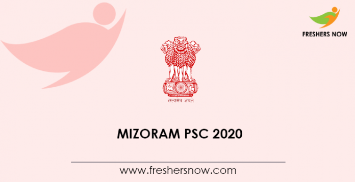 Mizoram PSC 2020-21