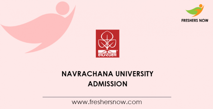Navrachana University Admission