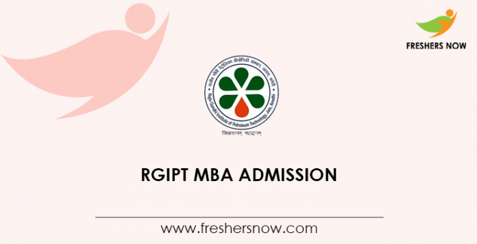 RGIPT MBA Admission