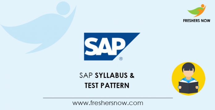 SAP Syllabus 2020