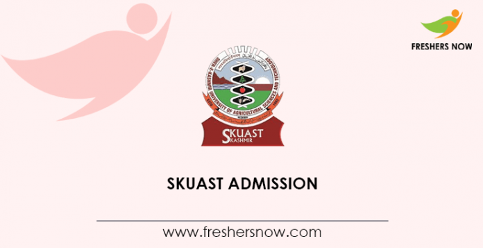 SKUAST Admission