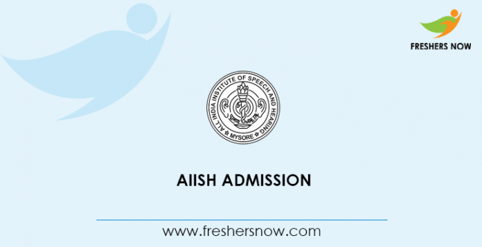 AIISH Admission