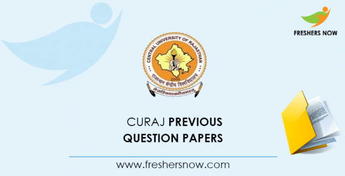 CURAJ Previous Question Papers