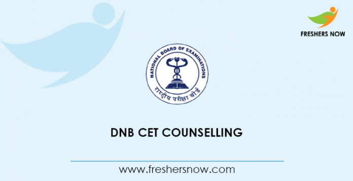 DNB CET Counselling