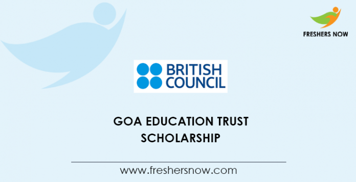 Goa Education Trust Scholarship