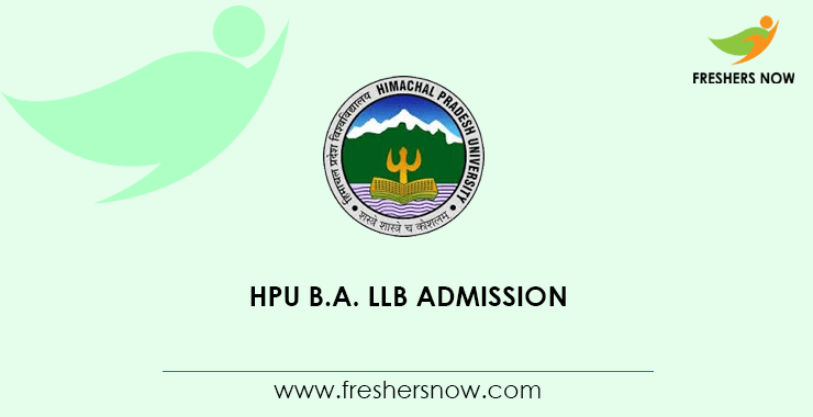 HPU B.A. LLB Admission 2020 | Application Form (Available), Eligibility