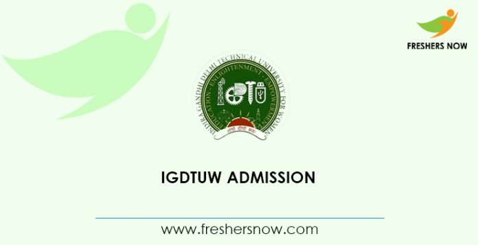 IGDTUW Admission
