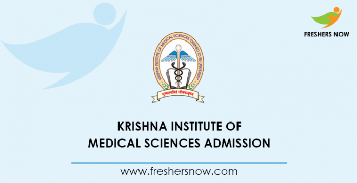 Krishna Institute Of Medical Sciences Admission