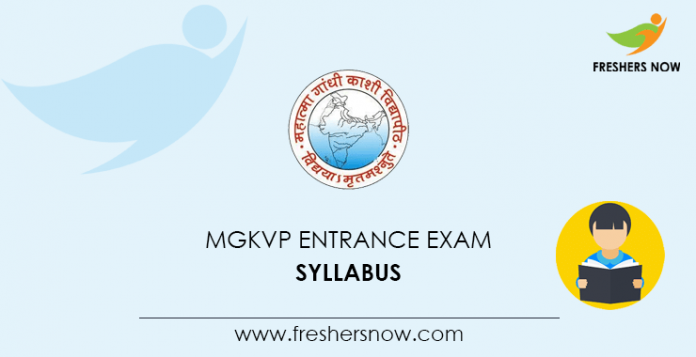 MGKVP Entrance Exam Syllabus
