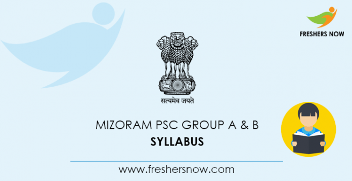 Mizoram PSC Group A Syllabus 2020