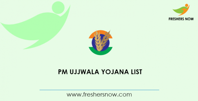 PM Ujjwala Yojana List