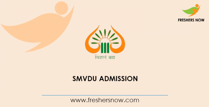 SMVDU Admission