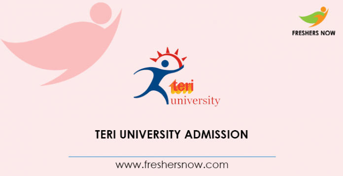 TERI University Admission