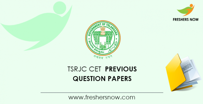TSRJC CET Previous Question Papers