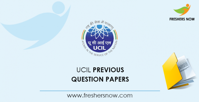 UCIL Mining Mate Previous Question Papers