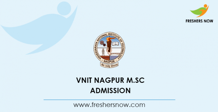 VNIT Nagpur M Sc Admission